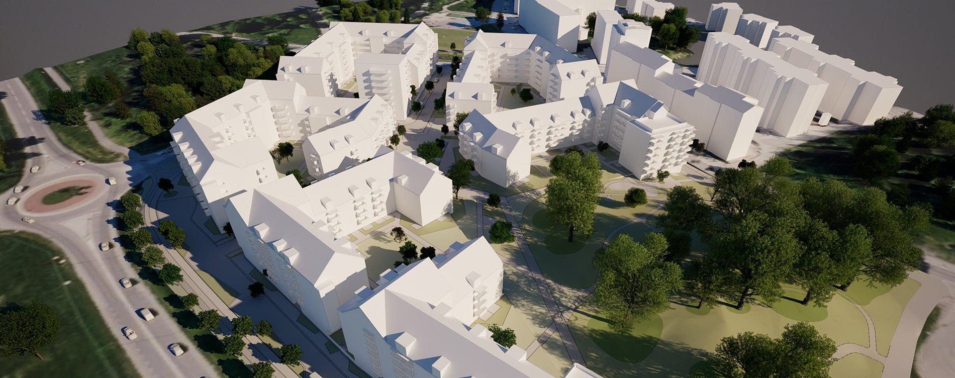 Visualisering på grannskapet Lönnen