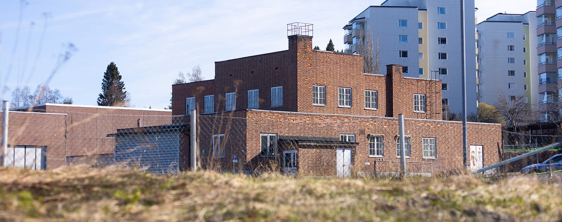 Foto av syrgasfabriken i Haga