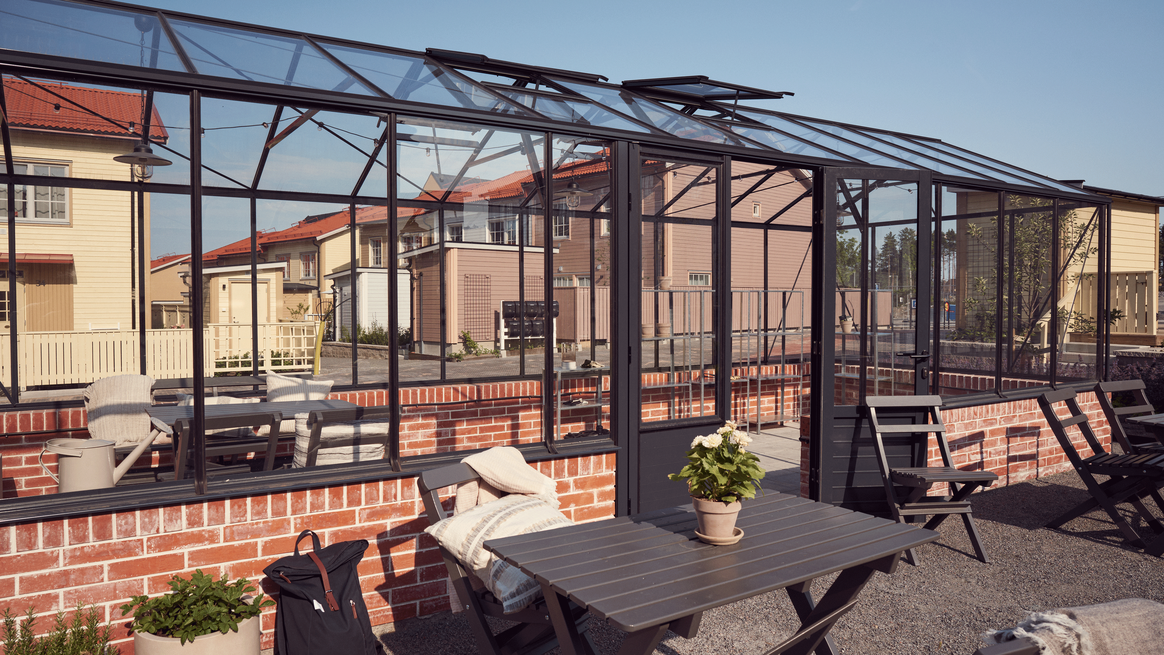 Foto på ett uterum i grannskapet Sigtuna Stadsängar