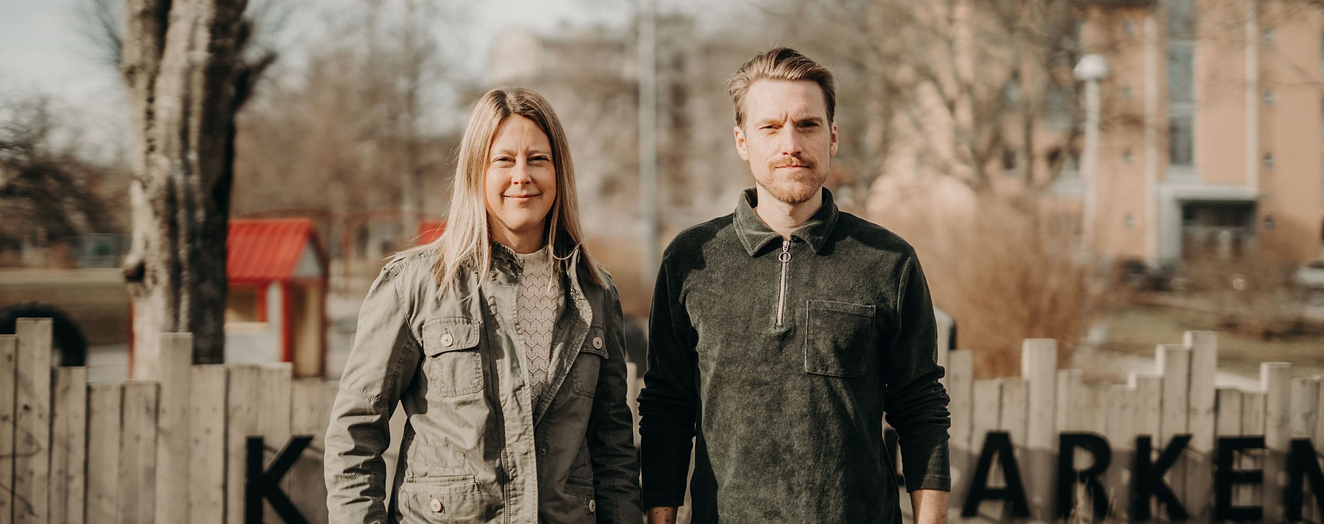 Foto på Sonny Karlsson och Jenny Winblad