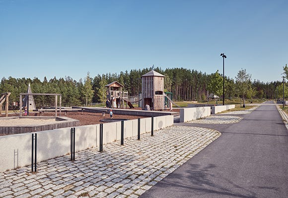 Lekpark i Ältadalen