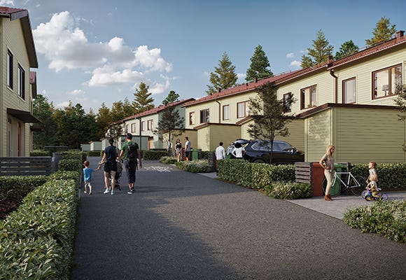 Nyproducerade hus