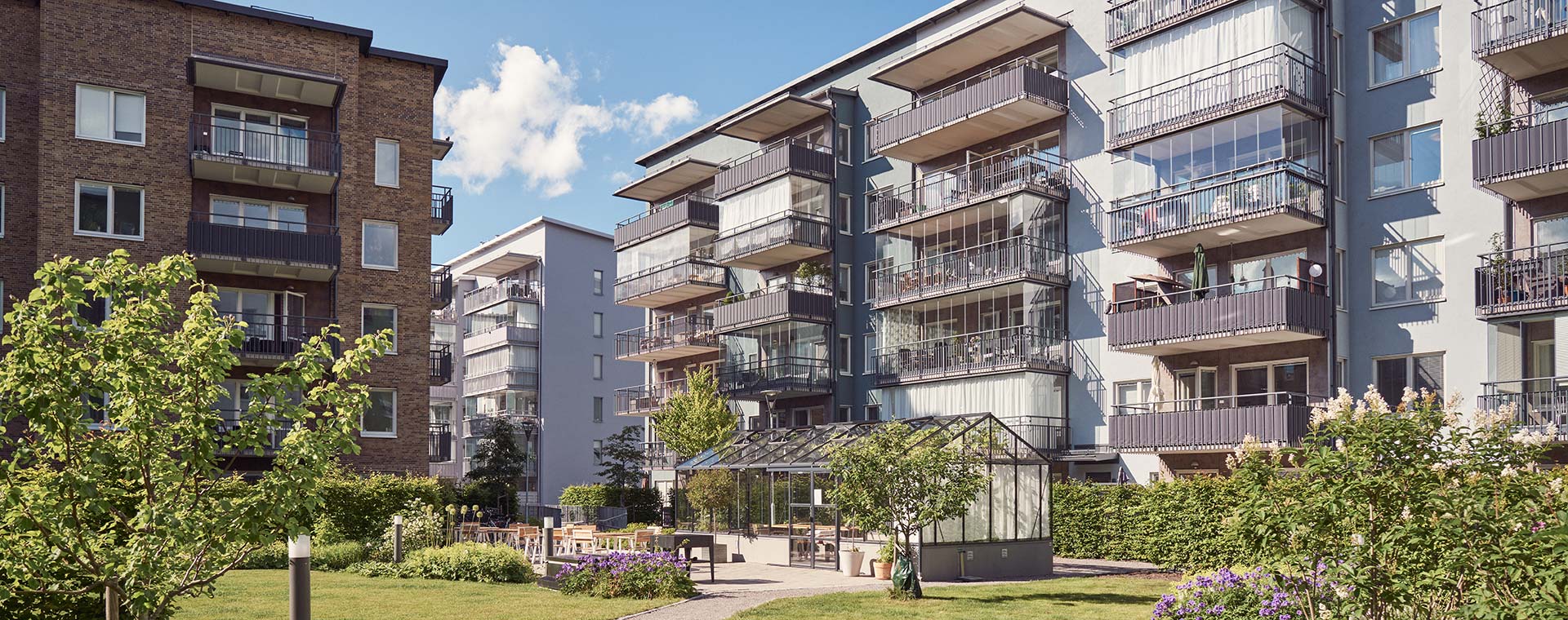 Innergården i grannskapet Kungsträdgårdarna