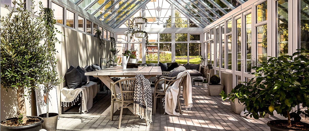 Nyproduktion Stockholm - Gemensamma orangeriet i grannskapet Orangeriet