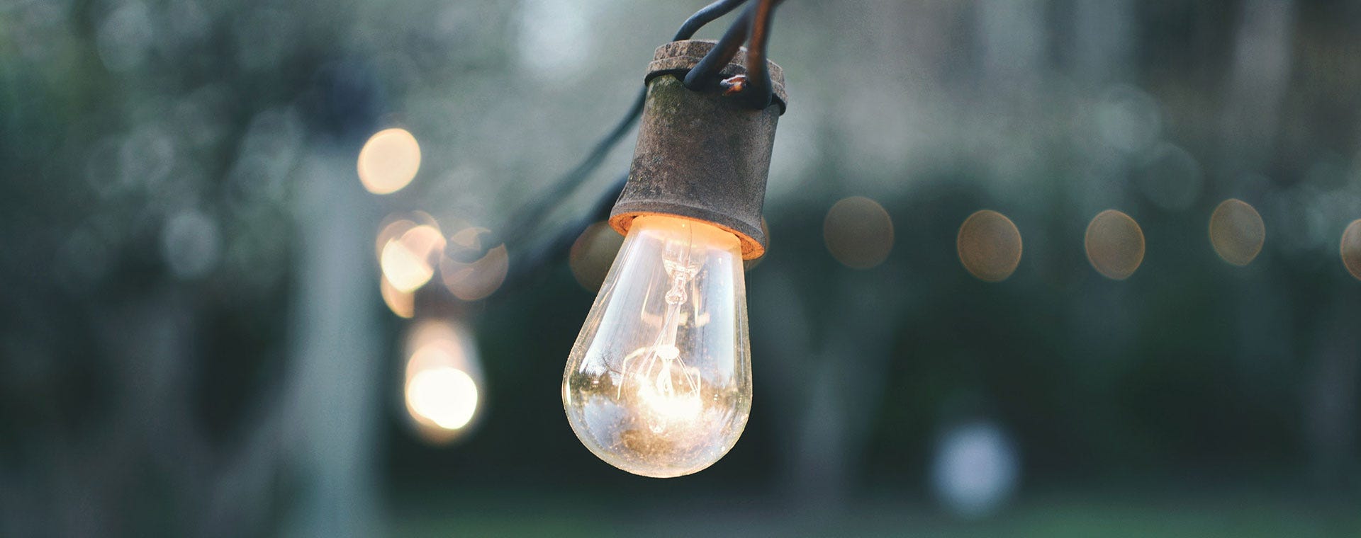 Bild på en glödlampa