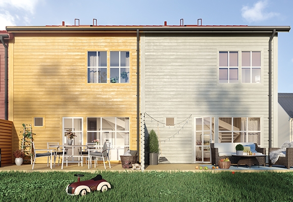 Huset på 92 kvadrat Husmodell på 92 kvadrat