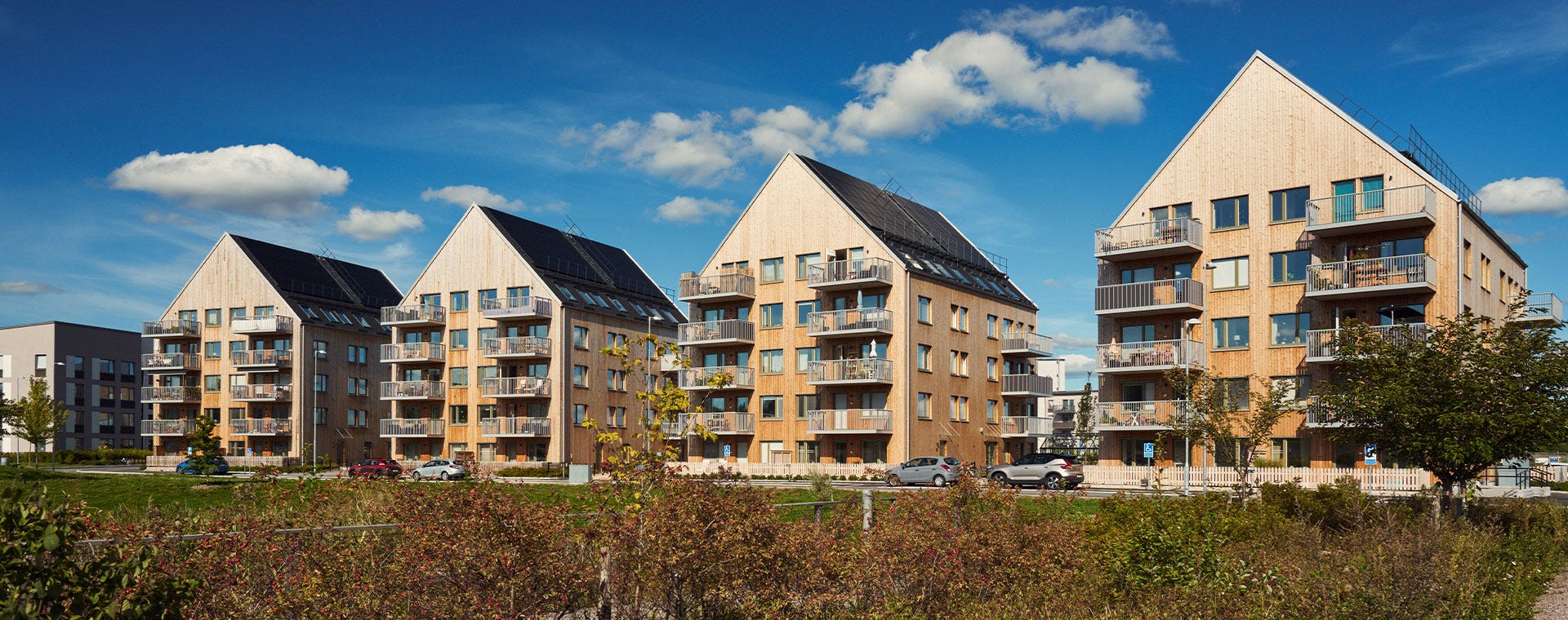 Nyproduktion Uppsala-  Grannskapen Nästet I & II