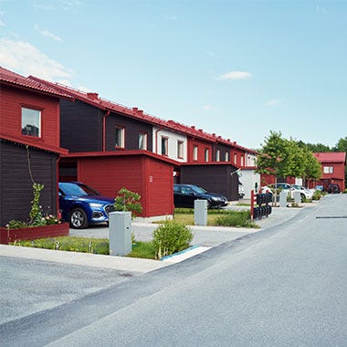 Radhusen i grannskapet Flisa i Nedersta.